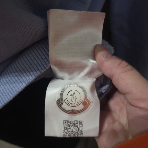 Moncler Light Blue Sweatshirt - Picture 6 of 7